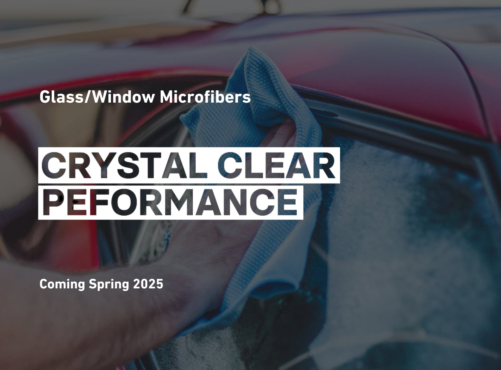 Crystal Clear Glass Towels Coming Soon...