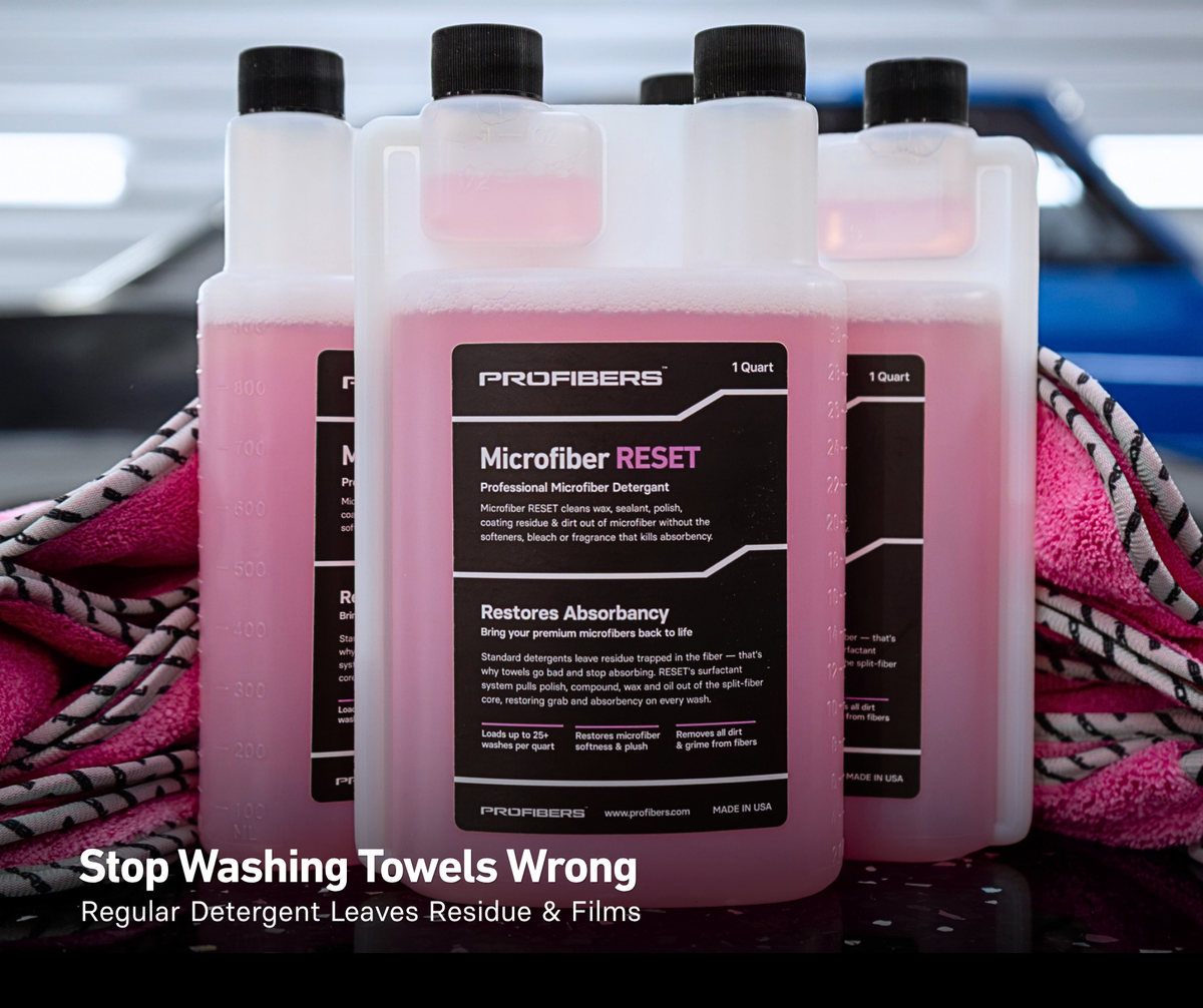 Microfiber RESET | Professional Grade Microfiber Towel Detergent