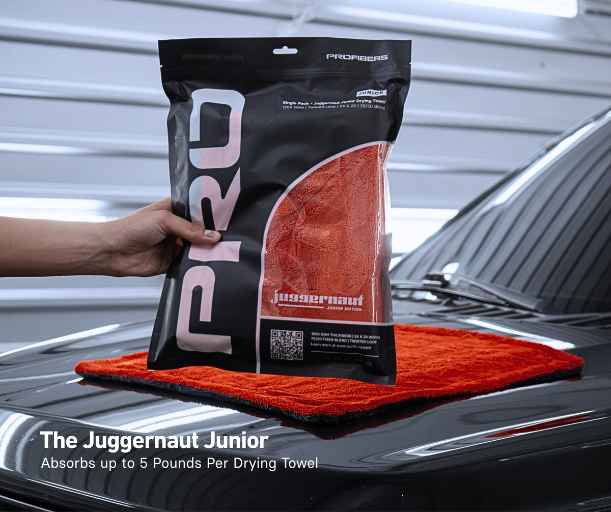 Juggernaut Junior | Twisted Loop Drying Towels 24x20 1200 GSM 70/30