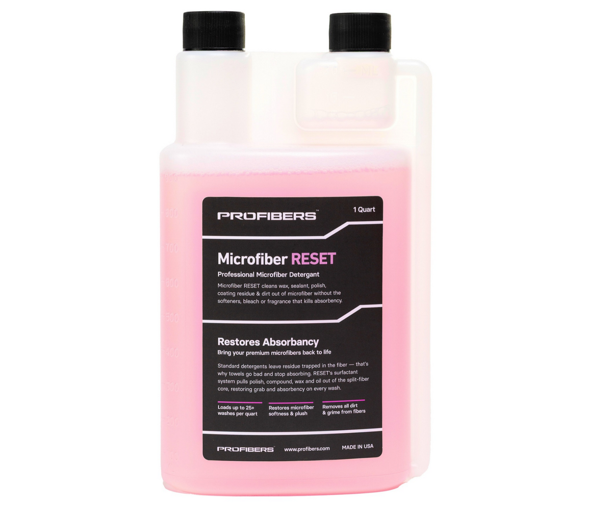 Microfiber RESET | Professional Grade Microfiber Towel Detergent