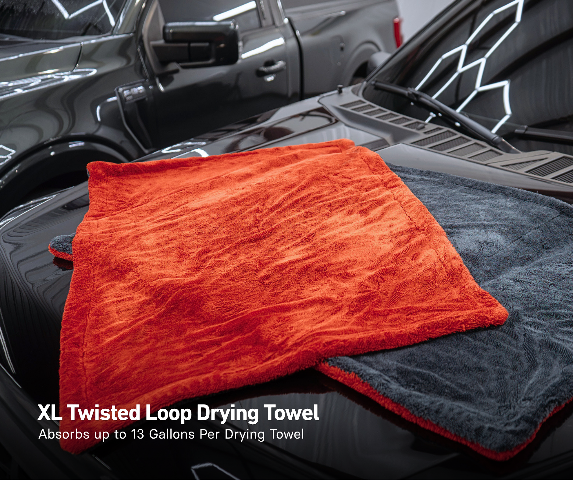 Juggernaut | Twisted Loop Drying Towel 38x24 1600 GSM 70/30
