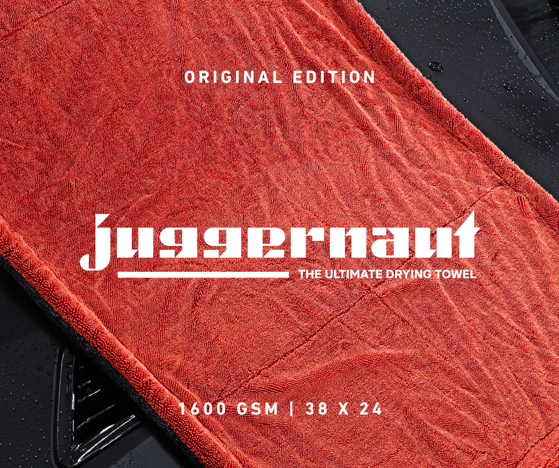 Juggernaut | Twisted Loop Drying Towel 38x24 1600 GSM 70/30