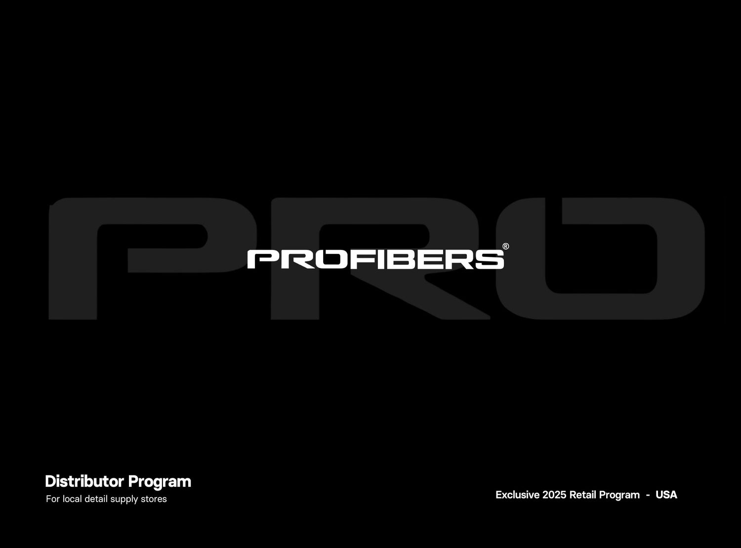 Introducing ProFibers® Distributor Program