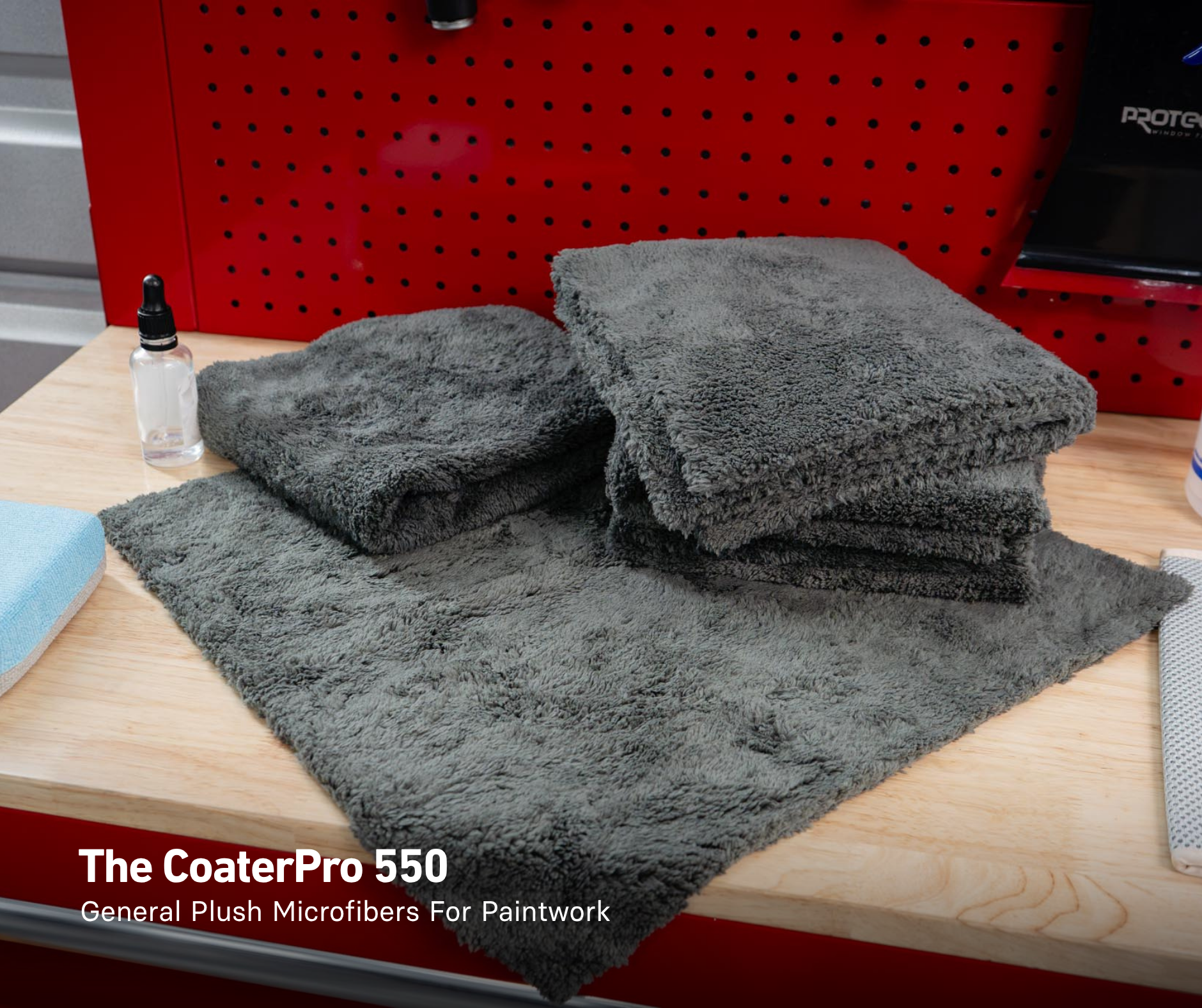 CoaterPro 550 | Plush Edgeless Microfibers 16x16 550 GSM