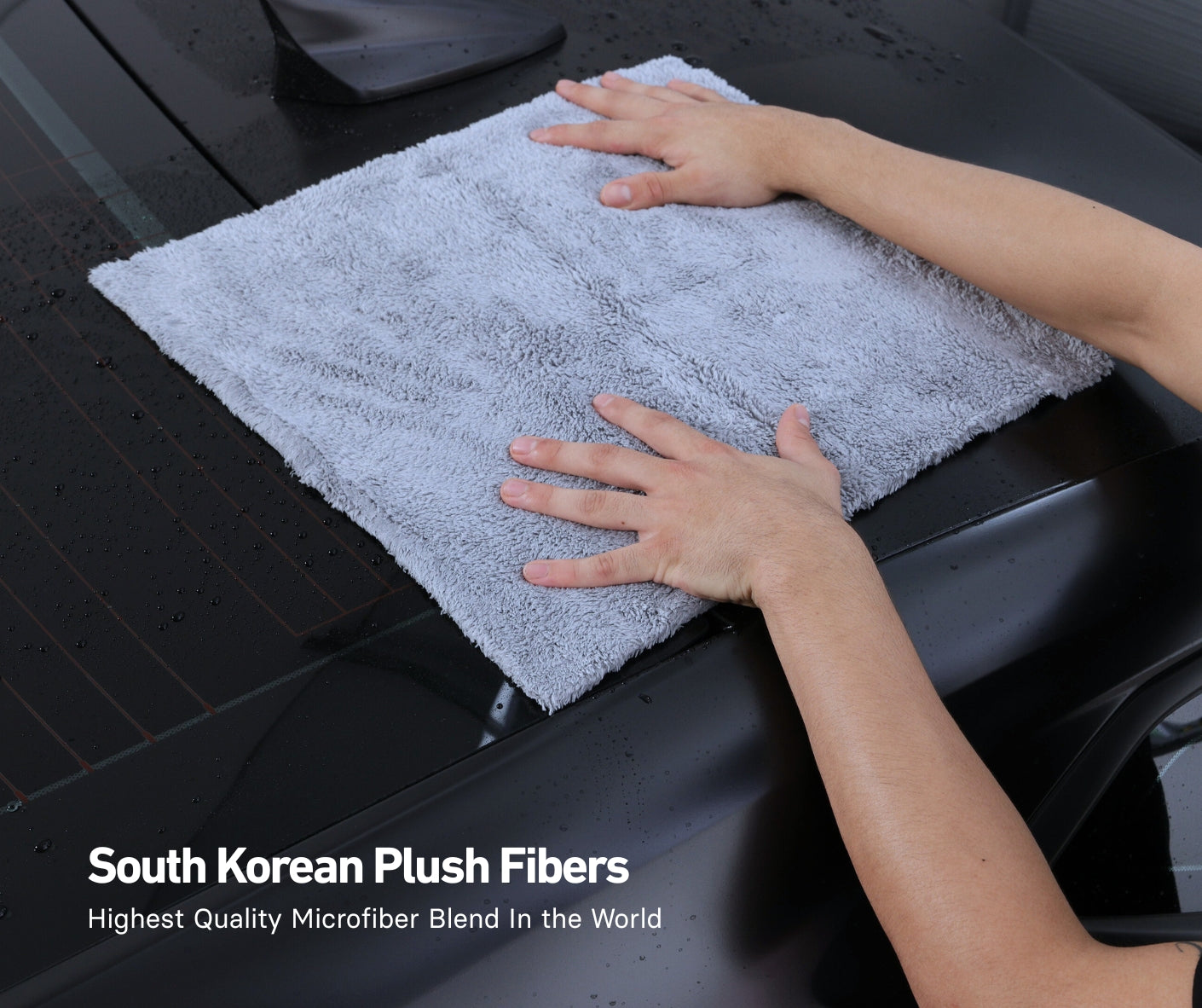KoreanPro 550 | Plush Edgeless Microfiber 16x16 550 GSM 70/30