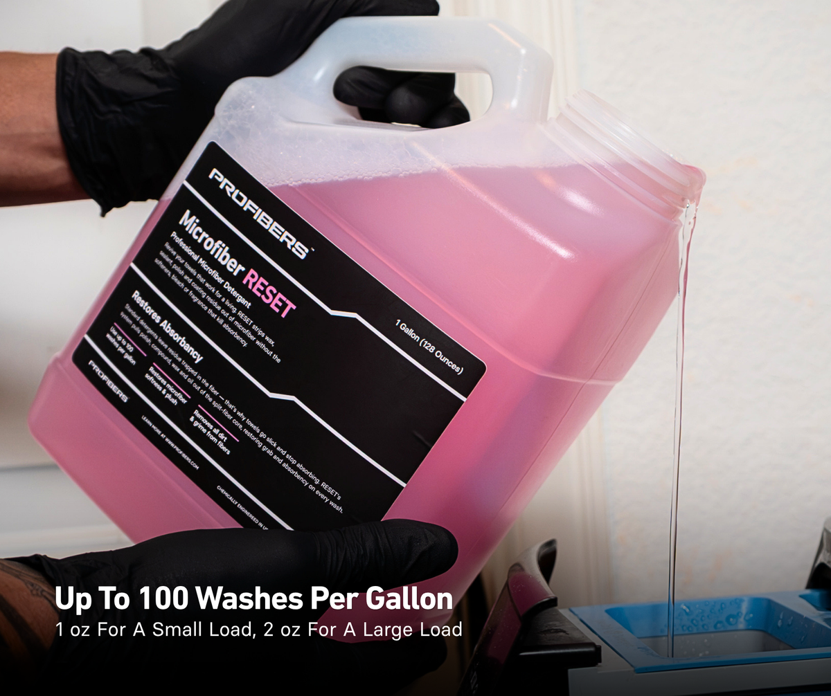 Microfiber RESET | Professional Grade Microfiber Towel Detergent