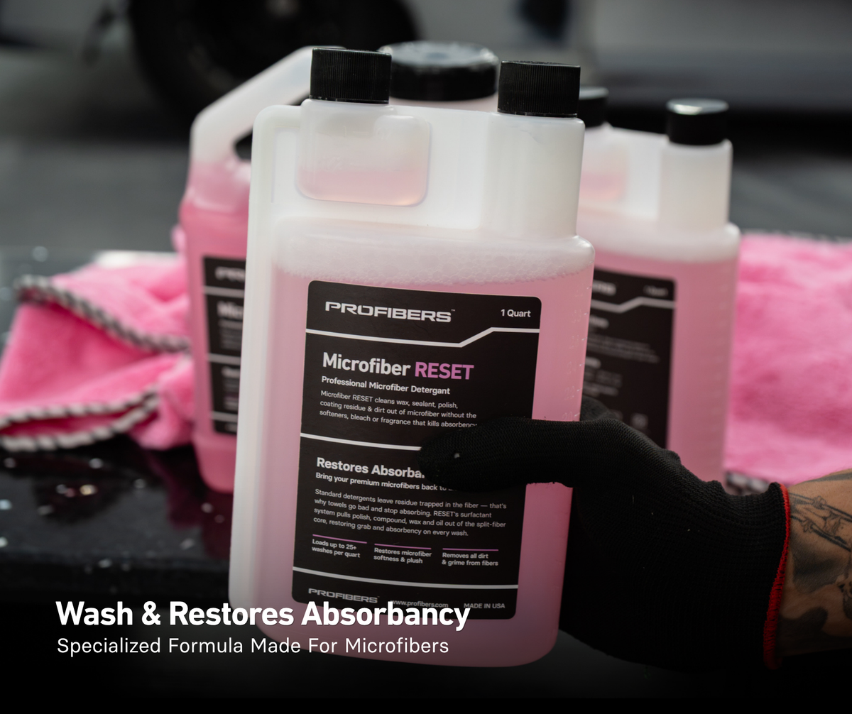 Microfiber RESET | Professional Grade Microfiber Towel Detergent