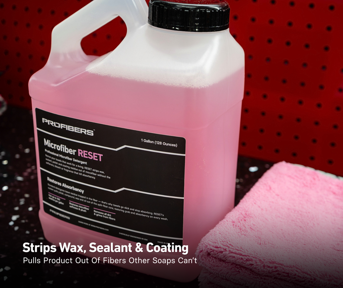 Microfiber RESET | Professional Grade Microfiber Towel Detergent