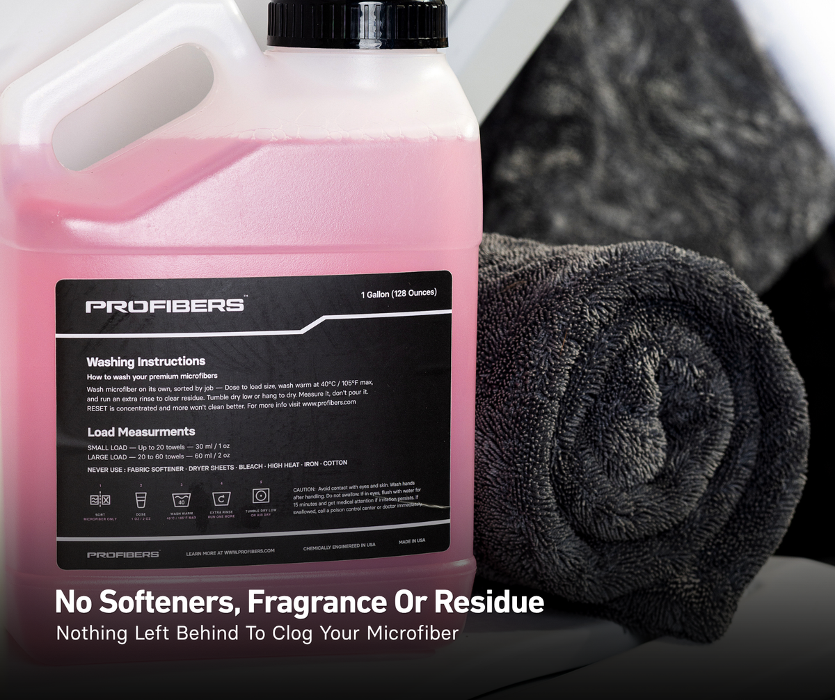 Microfiber RESET | Professional Grade Microfiber Towel Detergent