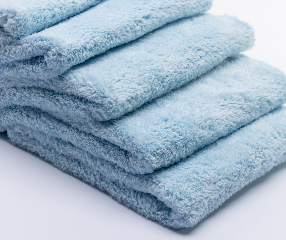 KOREANPRO 550 | Bulk Plush Microfiber 16 x 16 550 GSM