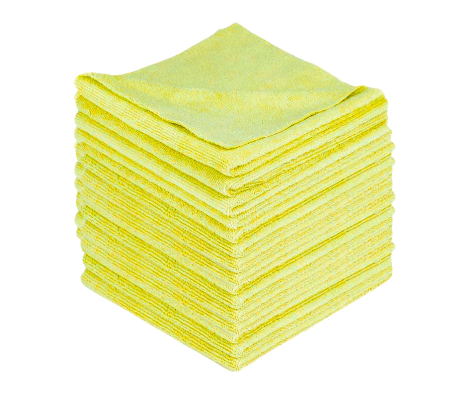 HANDYMAN | Bulk Microfiber 16 x 16 Edgeless 350 GSM Utility Towels